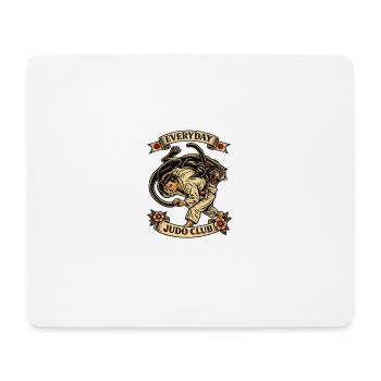 Everyday Judo Club - Mouse Pad (horizontal) - white - Front
