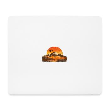 Souvenir de design de voyage en Serbie : vacances dans les Balkans - Tapis de souris (format paysage) - blanc - Devant