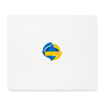 Ukraine Design Ukraine Flag Sunflower Wheat Map - Mousepad (Querformat) - Weiß - Vorne