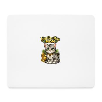 Illustration égyptienne de Mau Mom - Tapis de souris (format paysage) - blanc - Devant