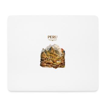 Peru Inca Land Heritage Art - Mousepad (Querformat) - Weiß - Vorne