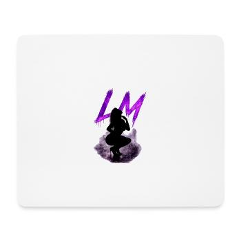 Silhouette séduisante - Tapis de souris (format paysage) - blanc - Devant