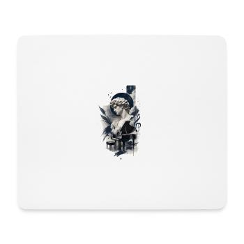 Art esthétique du piano - Tapis de souris (format paysage) - blanc - Devant