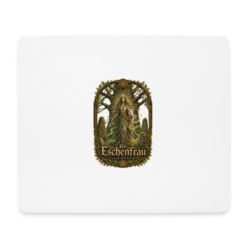 Eschenfrau – Geist der Esche - Mousepad (Querformat) - Weiß - Vorne