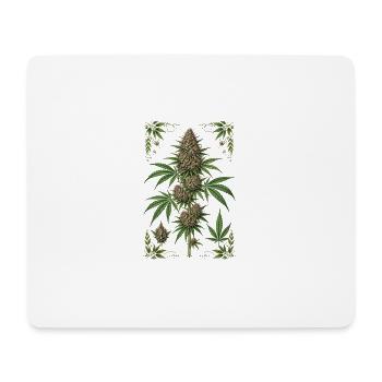 Love_nature - Mousepad (Querformat) - Weiß - Vorne