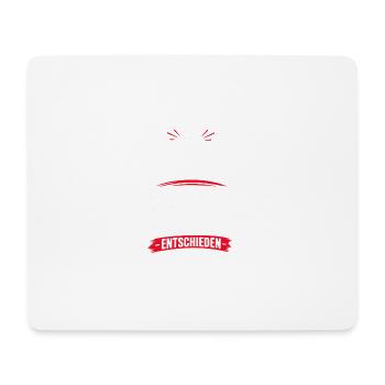 Taufe – Ich habe mich für Jesus entschieden - Mousepad (Querformat) - Weiß - Vorne