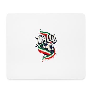 Italien Fußball - Mousepad (Querformat) - Weiß - Vorne