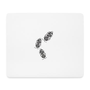 Assel drei - Mousepad (Querformat) - Weiß - Vorne