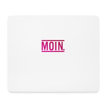 MOIN. - Mousepad (Querformat) - Weiß - Vorne