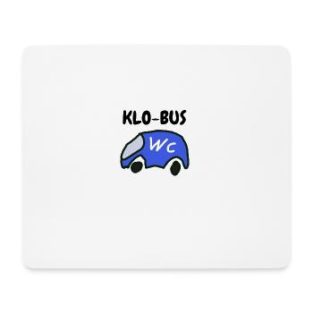 KLO-BUS - Mousepad (Querformat) - Weiß - Vorne