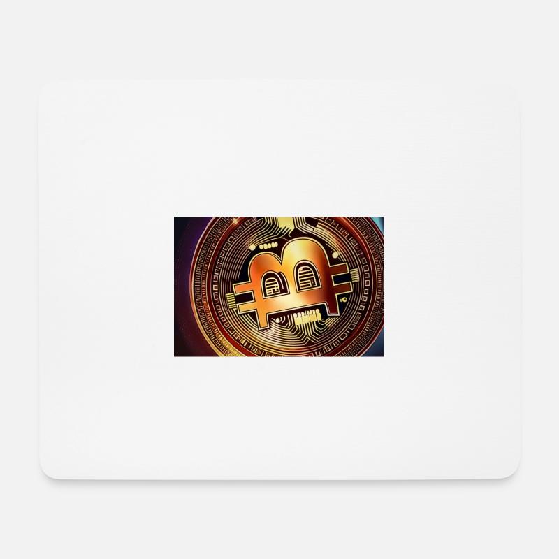 BTC - Mousepad (Querformat) - Weiß