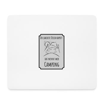 CAMPING Urlaub Köln Kölsch Kölle - Mousepad (Querformat) - Weiß - Vorne