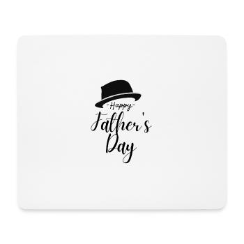 Geschenk Vatertag - Papa ist der Beste / Männertag - Mousepad (Querformat) - Weiß - Vorne