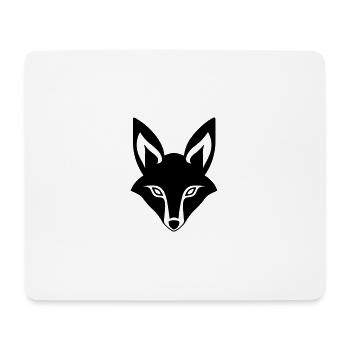 Fuchs - Mousepad (Querformat) - Weiß - Vorne