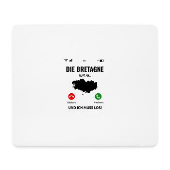 Bretagne Frankreich Urlaub Bretonen Idee - Mousepad (Querformat) - Weiß - Vorne