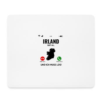 Irland Irische Insel Ireland Idee - Mousepad (Querformat) - Weiß - Vorne