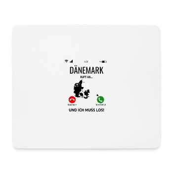 Dänemark Nordsee Ostsee Urlaub Idee - Mousepad (Querformat) - Weiß - Vorne