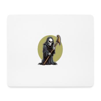 Grim Reaper - Mousepad (Querformat) - Weiß - Vorne