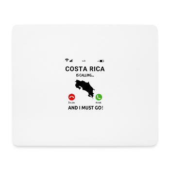 Costa Rica Mittelamerika Urlaub - Mousepad (Querformat) - Weiß - Vorne