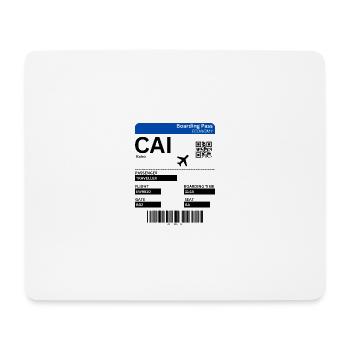 Cairo Egypt Flight Ticket Cairo Holiday Idea - Mouse Pad (horizontal) - white - Front