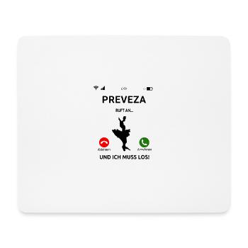 Preveza Griechenland Urlaub Idee - Mousepad (Querformat) - Weiß - Vorne