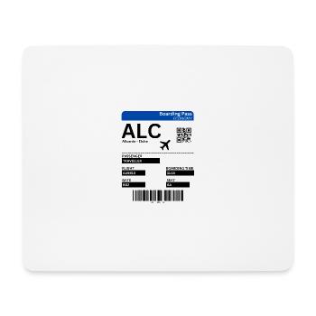 Alicante Flight Ticket Spain Holiday Idea - Mouse Pad (horizontal) - white - Front