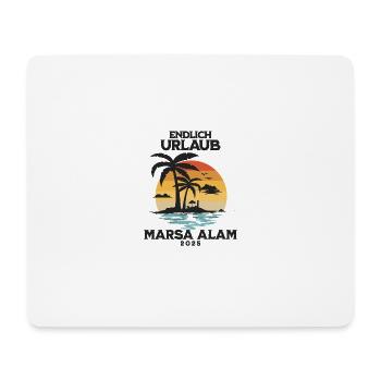 Marsa Alam Urlaub 2025 Ägypten Reise - Mousepad (Querformat) - Weiß - Vorne