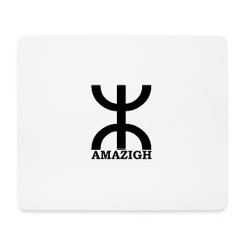 kabyle amazigh - Tapis de souris (format paysage) - blanc - Devant