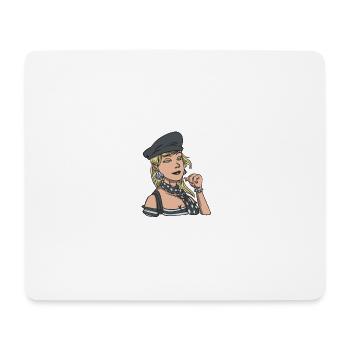 Retro Woman Style Retro Woman Style Geschenk Inspi - Mousepad (Querformat) - Weiß - Vorne