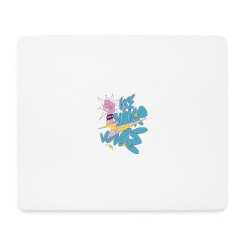 Verwenden Sie Ihre Stimme Verwenden Sie Ihre Stimm - Mousepad (Querformat) - Weiß - Vorne
