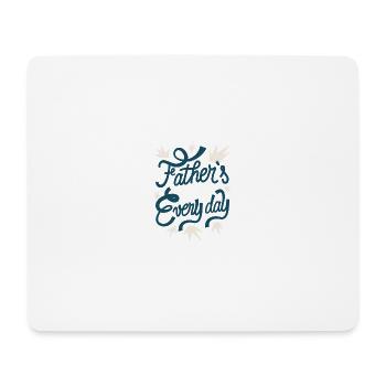 Vatertag Vatertag Geschenk Inspiration speichern M - Mousepad (Querformat) - Weiß - Vorne