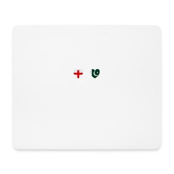 England and Pakistan Pakistani Flag Flags - Mouse Pad (horizontal) - white - Front
