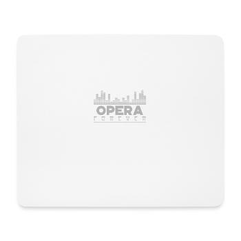 Opera Forever - Opern Musik - Mousepad (Querformat) - Weiß - Vorne