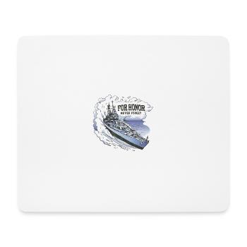 Für die Ehre, niemals zu vergessen Für die Ehre, n - Mousepad (Querformat) - Weiß - Vorne
