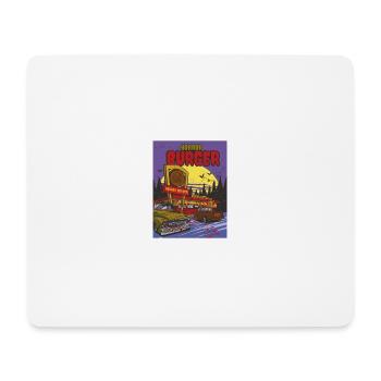 Horror-Burger Blut Horror-Burger Blut Inspiration - Mousepad (Querformat) - Weiß - Vorne