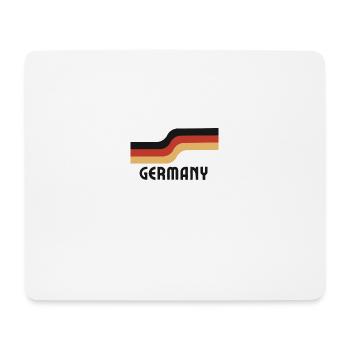 Retro Jersey Germany Flag Flag - Mouse Pad (horizontal) - white - Front