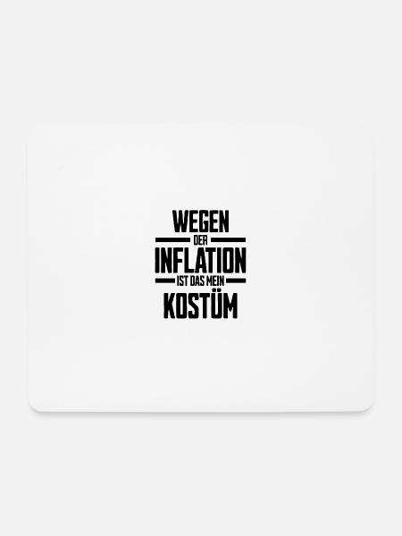 Karneval Fasching Party Verkleidung Kostüm Idee - Mousepad (Querformat) - Weiß