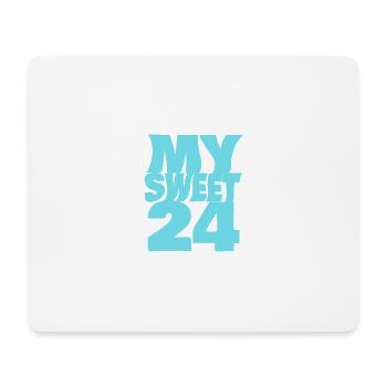 Sweet 24 - Mouse Pad (horizontal) - white - Front
