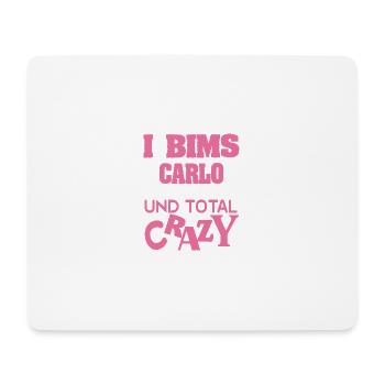Carlo - Mousepad (Querformat) - Weiß - Vorne