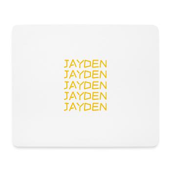 Jayden - Mousepad (Querformat) - Weiß - Vorne