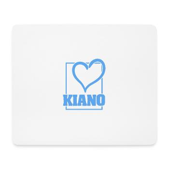 Kiano - Mousepad (Querformat) - Weiß - Vorne