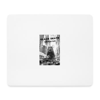 Europatournee - Schwarzer Tod - Mousepad (Querformat) - Weiß - Vorne