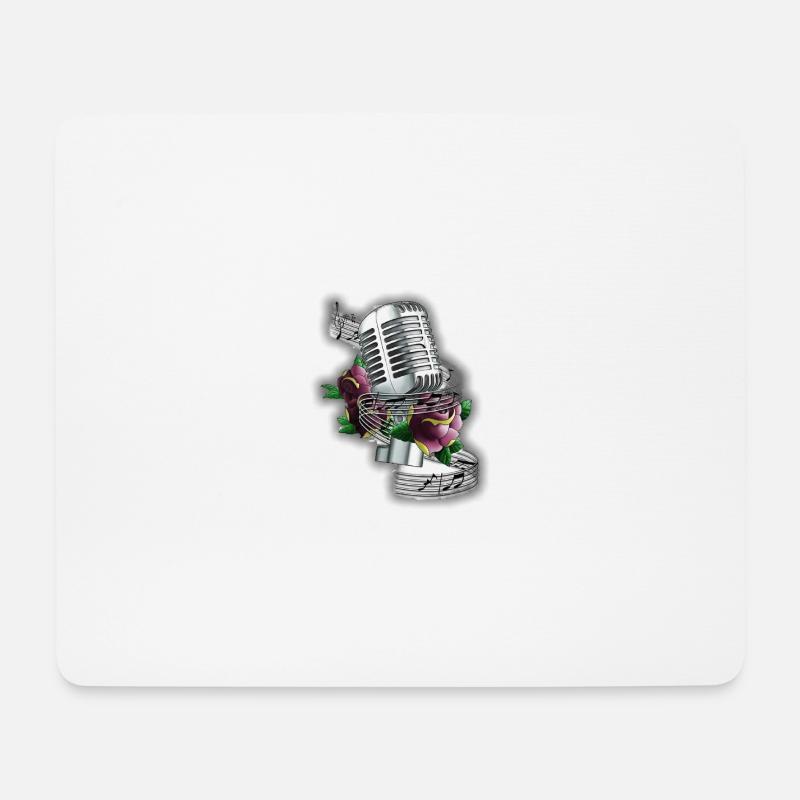 Musik - Mousepad (Querformat) - Weiß