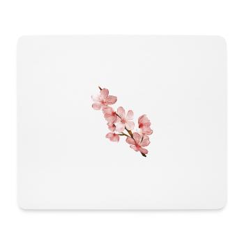 Cherry blossom - Mouse Pad (horizontal) - white - Front