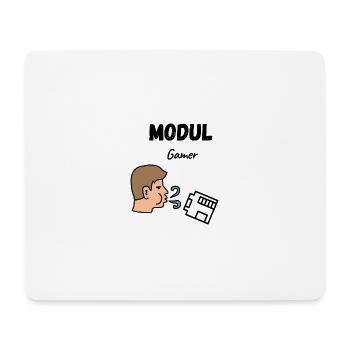 Blow the Modul - Mousepad (Querformat) - Weiß - Vorne