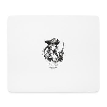Miss Vigdis - Saint-Enogat - Coeur de Breizh - Mouse Pad (horizontal) - white - Front