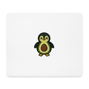 Pingucado - Tapis de souris (format paysage) - blanc - Devant