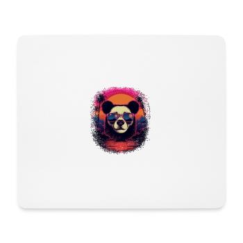 Ice Bear Geek Blagues Humour Cadeau Idée Cadeau Amusant - Tapis de souris (format paysage) - blanc - Devant