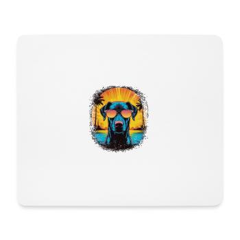 cool animal rights mammal animal welfare awesome - Mousepad (Querformat) - Weiß - Vorne