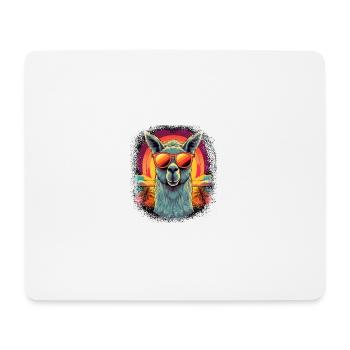 animal amour cool plage joyeux anniversaire idée cadeau - Tapis de souris (format paysage) - blanc - Devant